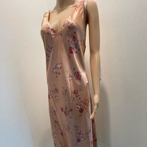 JONES NEW YORK floral maxi vintage slip dress size medium
